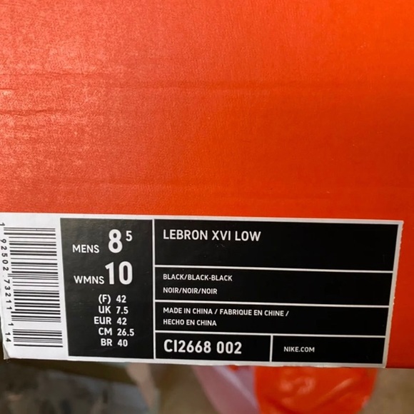 Lebron XVI Low main image 8